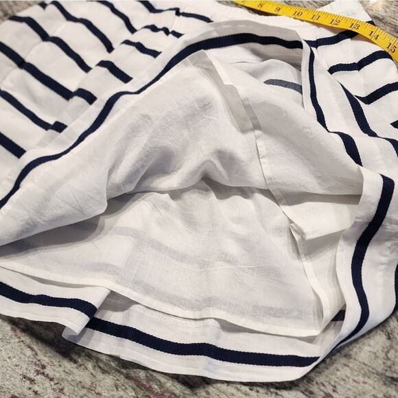 J. Crew 100%‎ cotton striped skater shirt size 2 - Picture 8 of 8